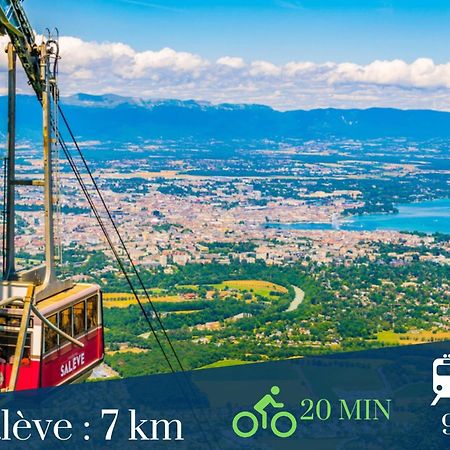 Homey La Coloc Mugi - Colocation Haut De Gamme - Chambres Privees - Balcon - Wifi Et Netflix - Proche Transports Commun Annemasse Esterno foto