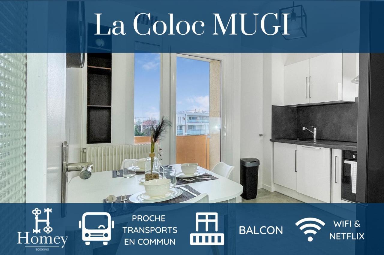 Homey La Coloc Mugi - Colocation Haut De Gamme - Chambres Privees - Balcon - Wifi Et Netflix - Proche Transports Commun Annemasse Esterno foto