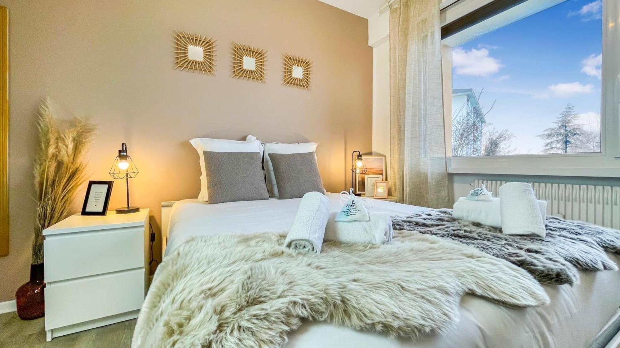 Homey La Coloc Mugi - Colocation Haut De Gamme - Chambres Privees - Balcon - Wifi Et Netflix - Proche Transports Commun Annemasse Esterno foto