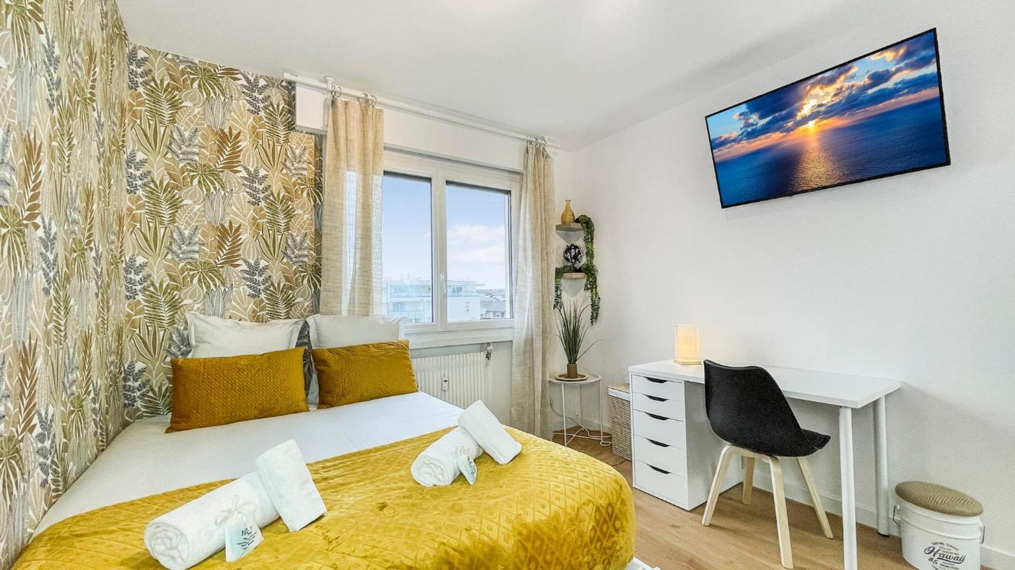 Homey La Coloc Mugi - Colocation Haut De Gamme - Chambres Privees - Balcon - Wifi Et Netflix - Proche Transports Commun Annemasse Esterno foto