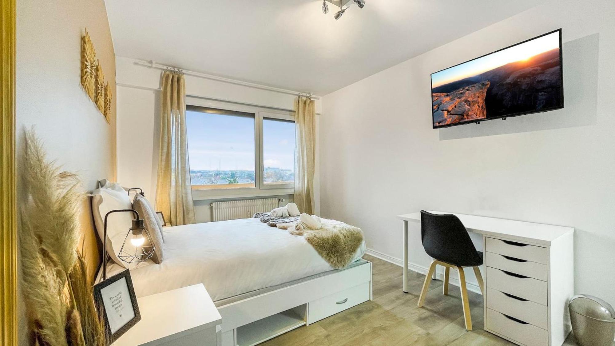 Homey La Coloc Mugi - Colocation Haut De Gamme - Chambres Privees - Balcon - Wifi Et Netflix - Proche Transports Commun Annemasse Esterno foto