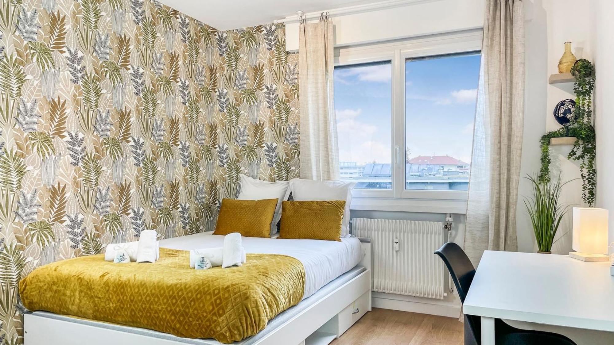 Homey La Coloc Mugi - Colocation Haut De Gamme - Chambres Privees - Balcon - Wifi Et Netflix - Proche Transports Commun Annemasse Esterno foto