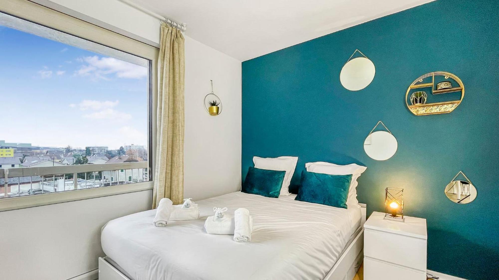 Homey La Coloc Mugi - Colocation Haut De Gamme - Chambres Privees - Balcon - Wifi Et Netflix - Proche Transports Commun Annemasse Esterno foto